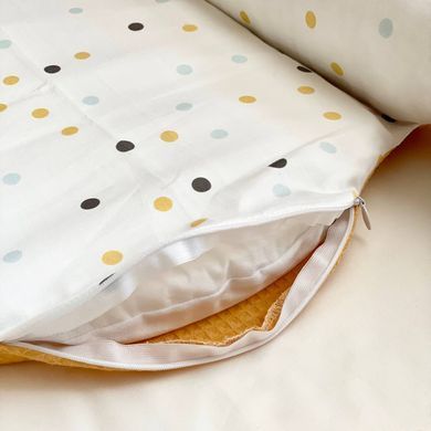 Кокон "Nordic" Горошки гірчиця &mdash; купити в Bubbleshop
