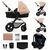 Універсальна коляска 3 в 1 Kinderkraft Moov 2 Air Sand Beige (KSMOOV02BEG0000) &mdash; купити в Bubbleshop