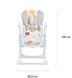 Стільчик для годування Kinderkraft Yummy Grey (KKKYUMMGRY0000)