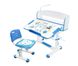 Комплект парта и стул Evo-kids BD-10 (с лампой) Blue