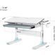 Дитячий стіл Mealux Edmonton Multicolor BL Lite (арт. BD-610 W/MC + BL Lite)
