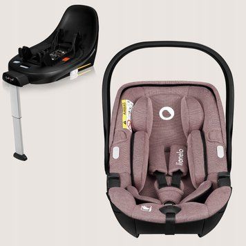 База з автокріслом Lionelo MOXIE I-SIZE SET PINK MAUVE &mdash; купити в Bubbleshop
