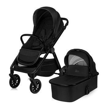 Універсальна коляска 2 в 1 Lionelo LAYLA 2IN1 BLACK ONYX &mdash; купити в Bubbleshop