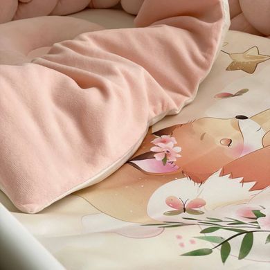 Комплект постільної білизни для новонародженого Колекція №8 Sweet Dream Лисичка &mdash; купити в Bubbleshop