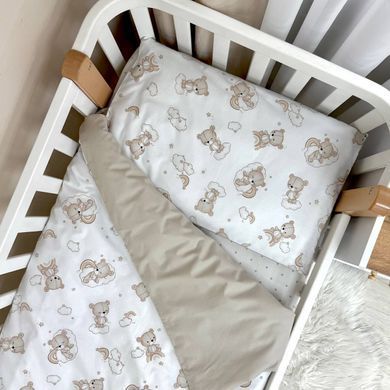 Змінна постіль Baby Mix Ведмедик на веселці &mdash; купити в Bubbleshop