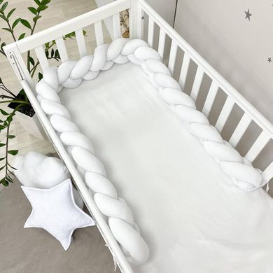 Бортик-коса білий &mdash; купити в Bubbleshop