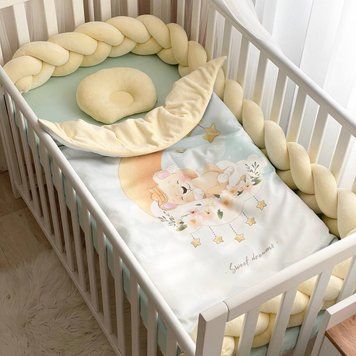 Комплект постільної білизни для новонародженого Колекція №8 Sweet Dream Левеня &mdash; купити в Bubbleshop