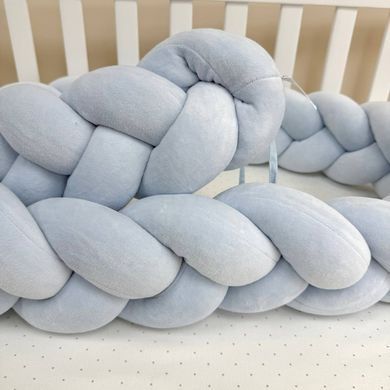 Бортик-коса блакитна &mdash; купити в Bubbleshop