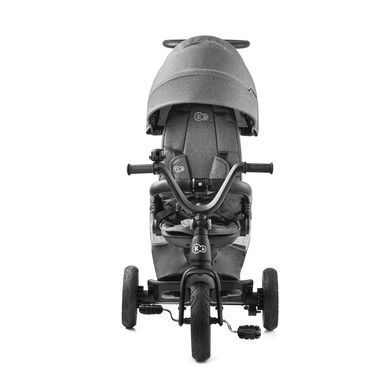 Трехколесный велосипед Kinderkraft Easytwist Platinum Grey (KKRETWIGRY0000) &mdash; купити в Bubbleshop