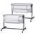 Приставне ліжко-люлька Kinderkraft Nestee Up 2 Light Grey (KLNEE002LGR0000) &mdash; купити в Bubbleshop